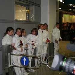 Empfang Weltmeister und Team am Flughafen 2009